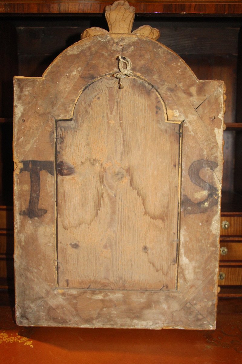 Ivory Crucifix Carved In Its Frame With Parecloses, Regency Period, Early 18th Century-photo-8