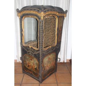 Sedan Chair With Putti, 18th Century.