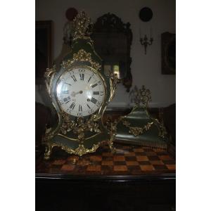 Louis XV Period Cartel And Console In Rococo Style, 18th Century.