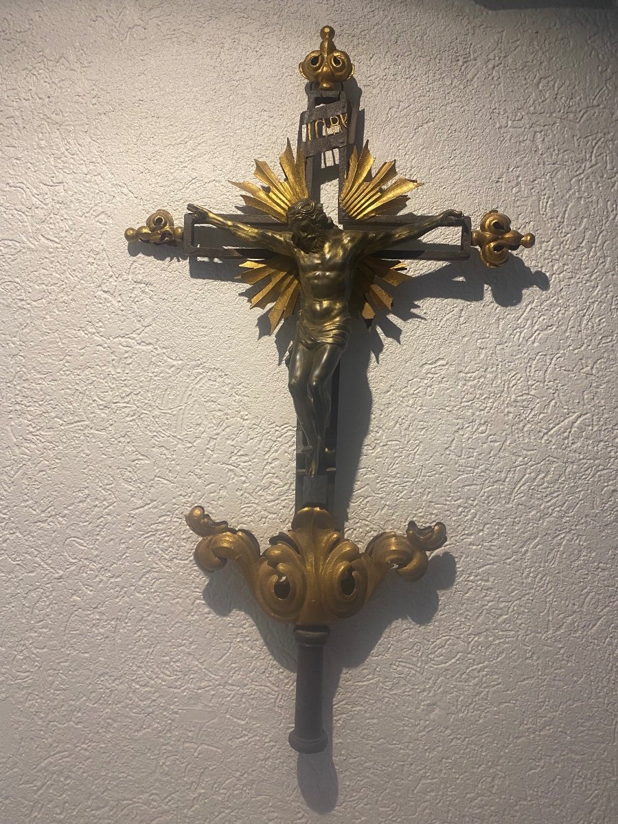 Large Processional Cross 18th Century 