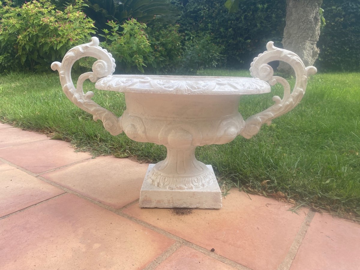 19th Century Cast Iron Basin Cup 