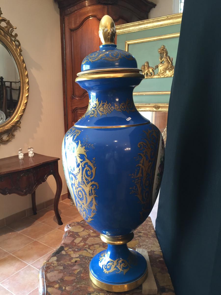 Grand Vase En Porcelaine -photo-2