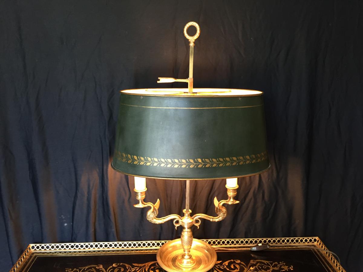 Ancient Gold Bronze Lamp