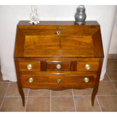 Bureau à Pente Provençal En Noyer