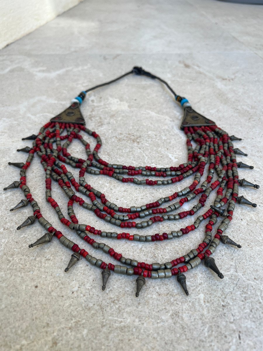 Tribal Multirang Yemen Necklace-photo-1