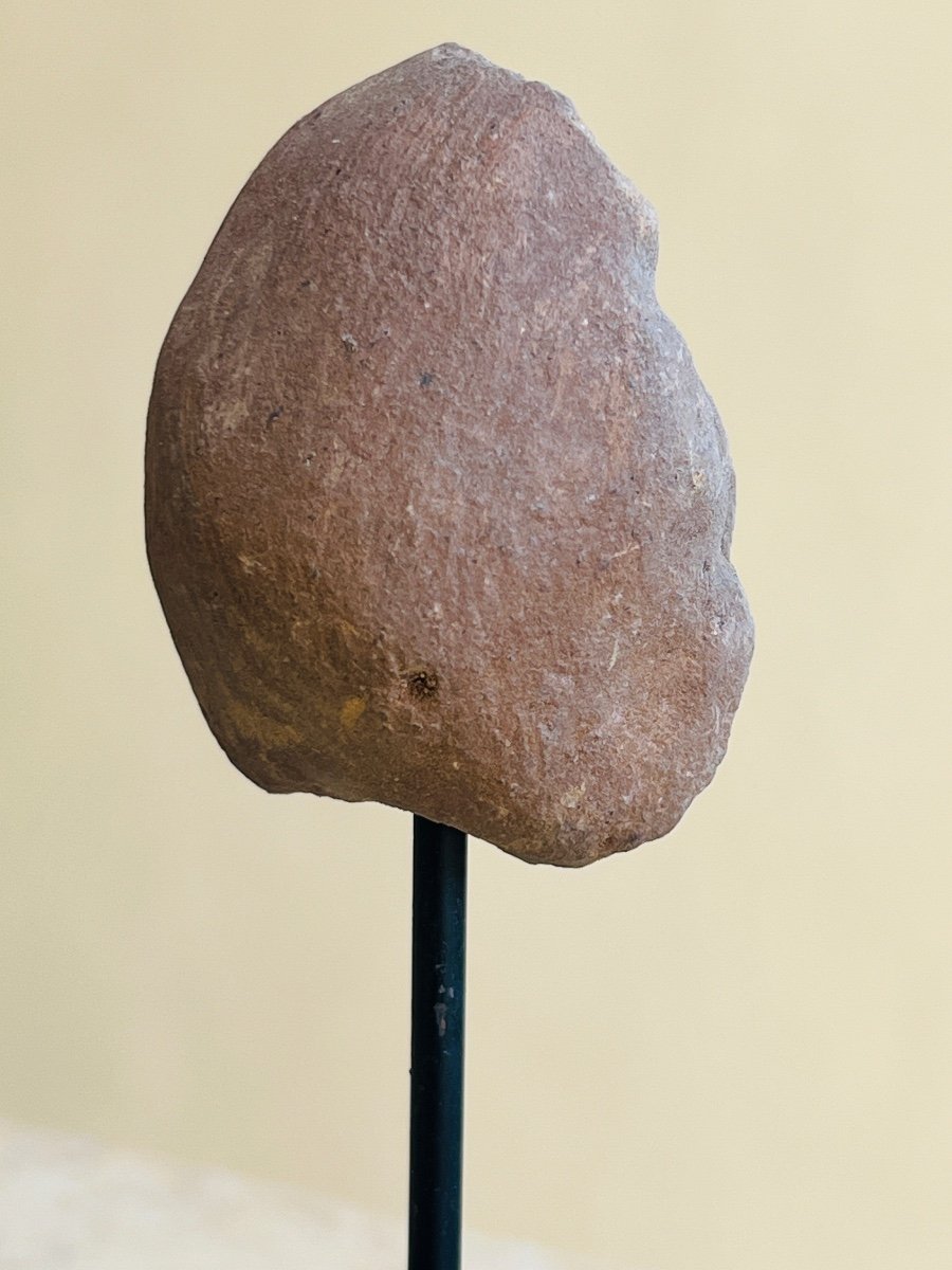 Head Of A Woman, Terracotta, Indonesia, East Java, Majapahit Kingdom, Late 13th Century -photo-5