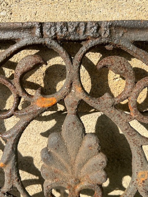 8 Cast Iron Grilles Elephant Motif English Colonial House Rangoon Burma Late 19th Century-photo-7