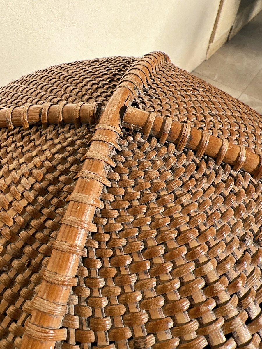 Large Basket To Pick Up Medicinal Herbs, Lahu Ethnic Group, Burma.-photo-4