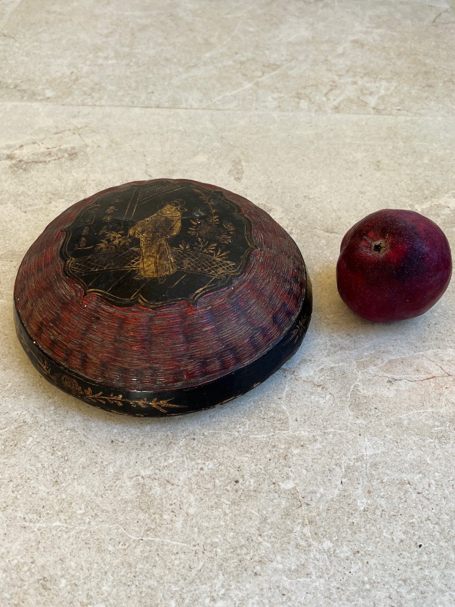 Lacquered Offering Basketry, Manchu Province, Qing Dynasty, China.-photo-6