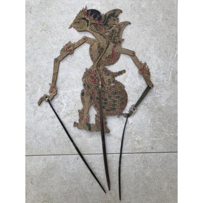 Bali Shadow Theater, Cutout Leather Puppet, Bali Indonesia