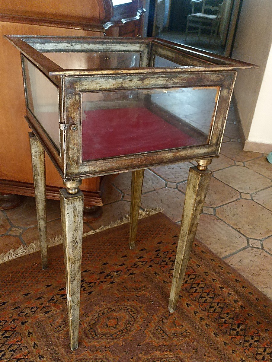 Antique Jeweler's Display Case, Late 19th Century-photo-2