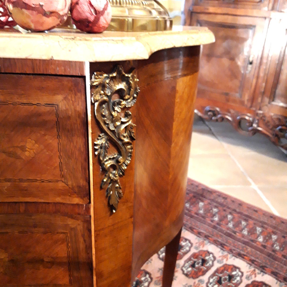 Louis XV Style Commode Of Entre-deux-photo-1