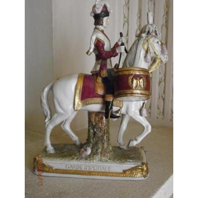 Cavalier De La Garde Imperial Porcelain