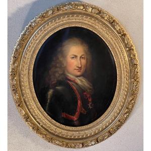 Important Portrait d&#039;Homme En Cuirasse 