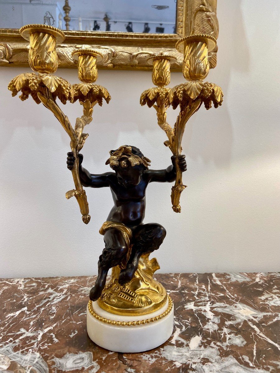 Pair Of Napoleon III Candelabra-photo-3