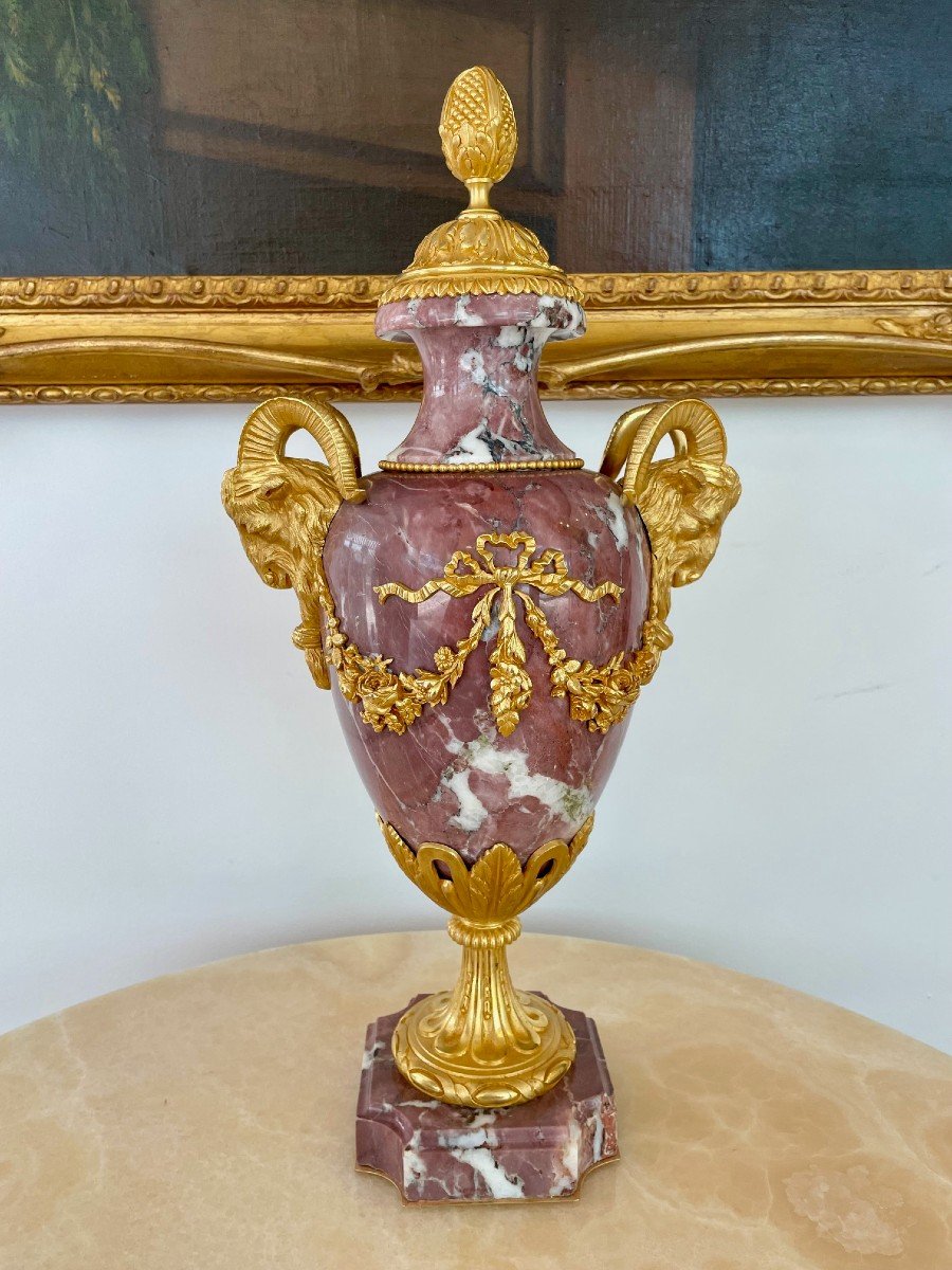 Paire De Cassolettes Louis XVI-photo-2