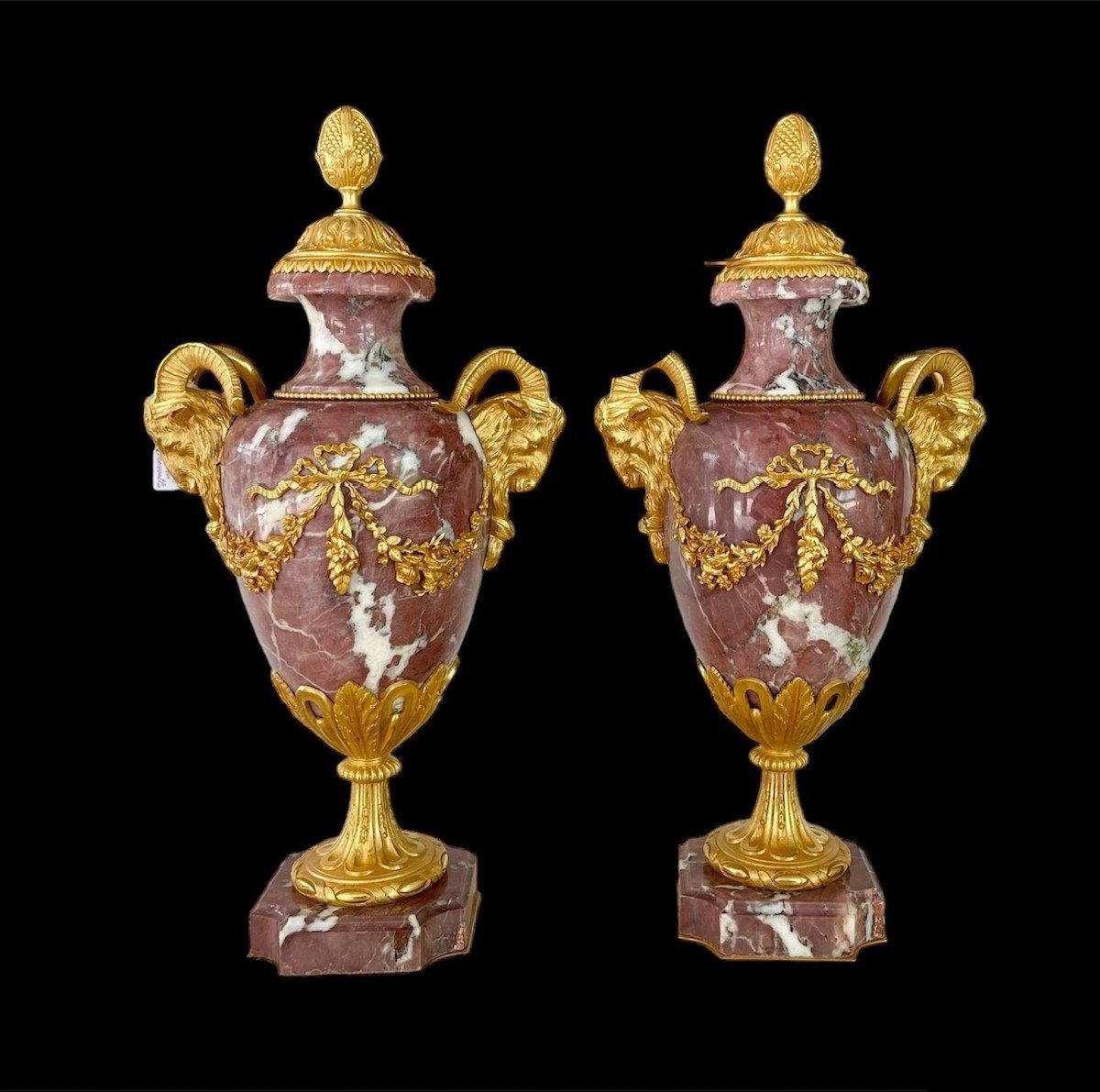 Paire De Cassolettes Louis XVI