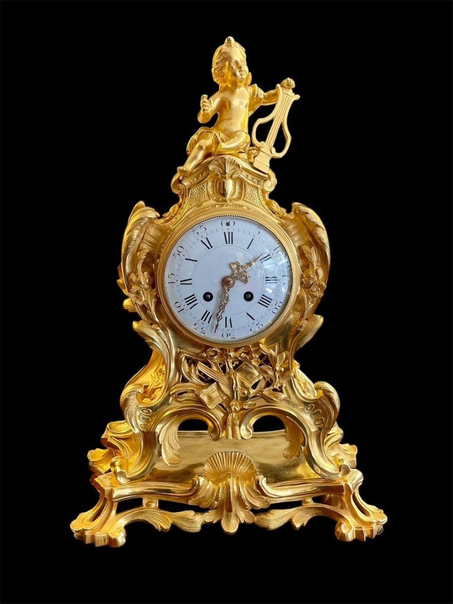 Louis XV Gilt Bronze Hanging