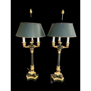 Pair Of Restoration Lamps