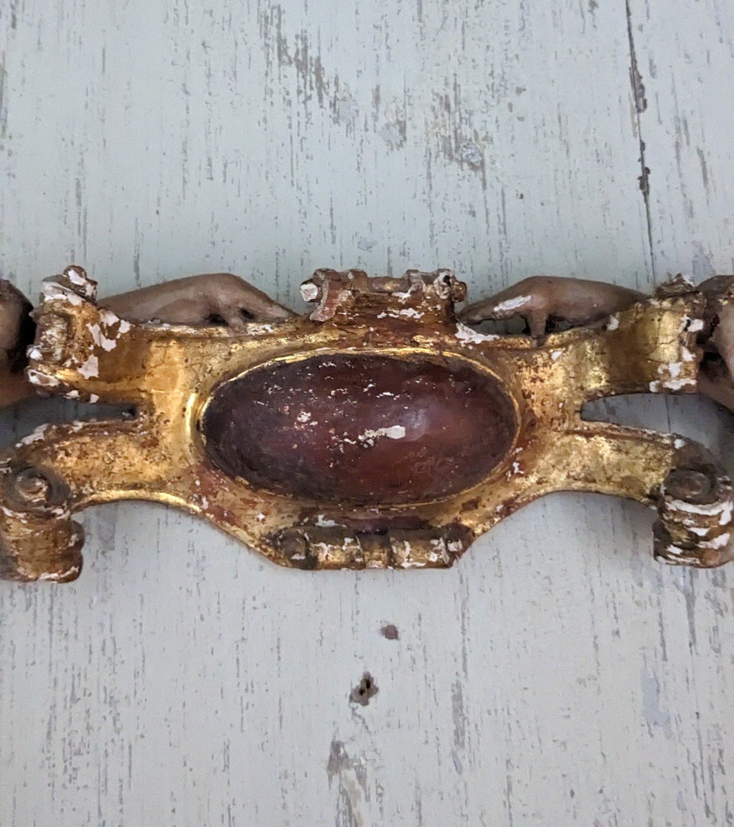 18th Century Golden Carved Wood-photo-1