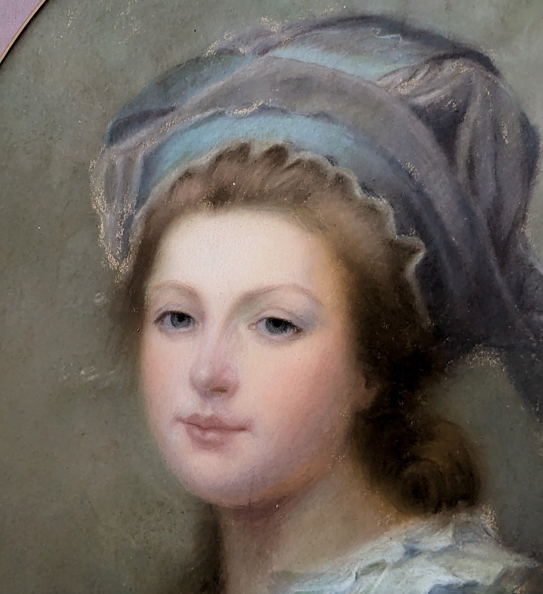 Portrait Of Young Woman Early 19th