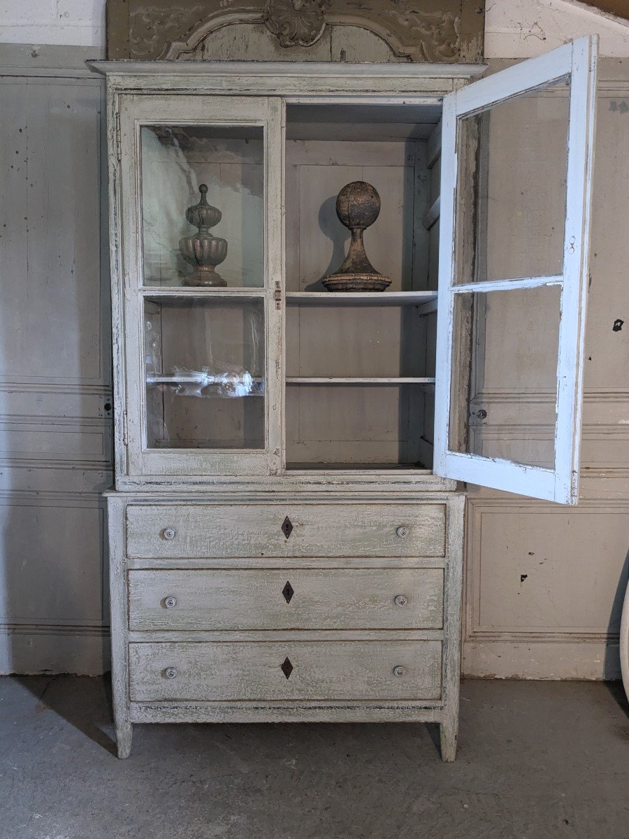 Two-body Chest Of Drawers, Late 18th Century-photo-3