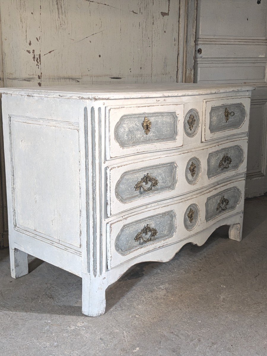 Louis XV Chest Of Drawers, 18th Century.-photo-2