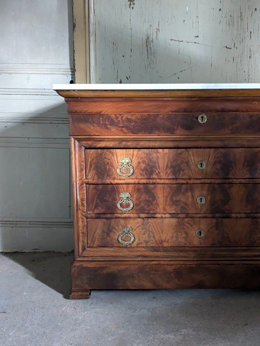 19th Century Secretary Chest Of Drawers-photo-2