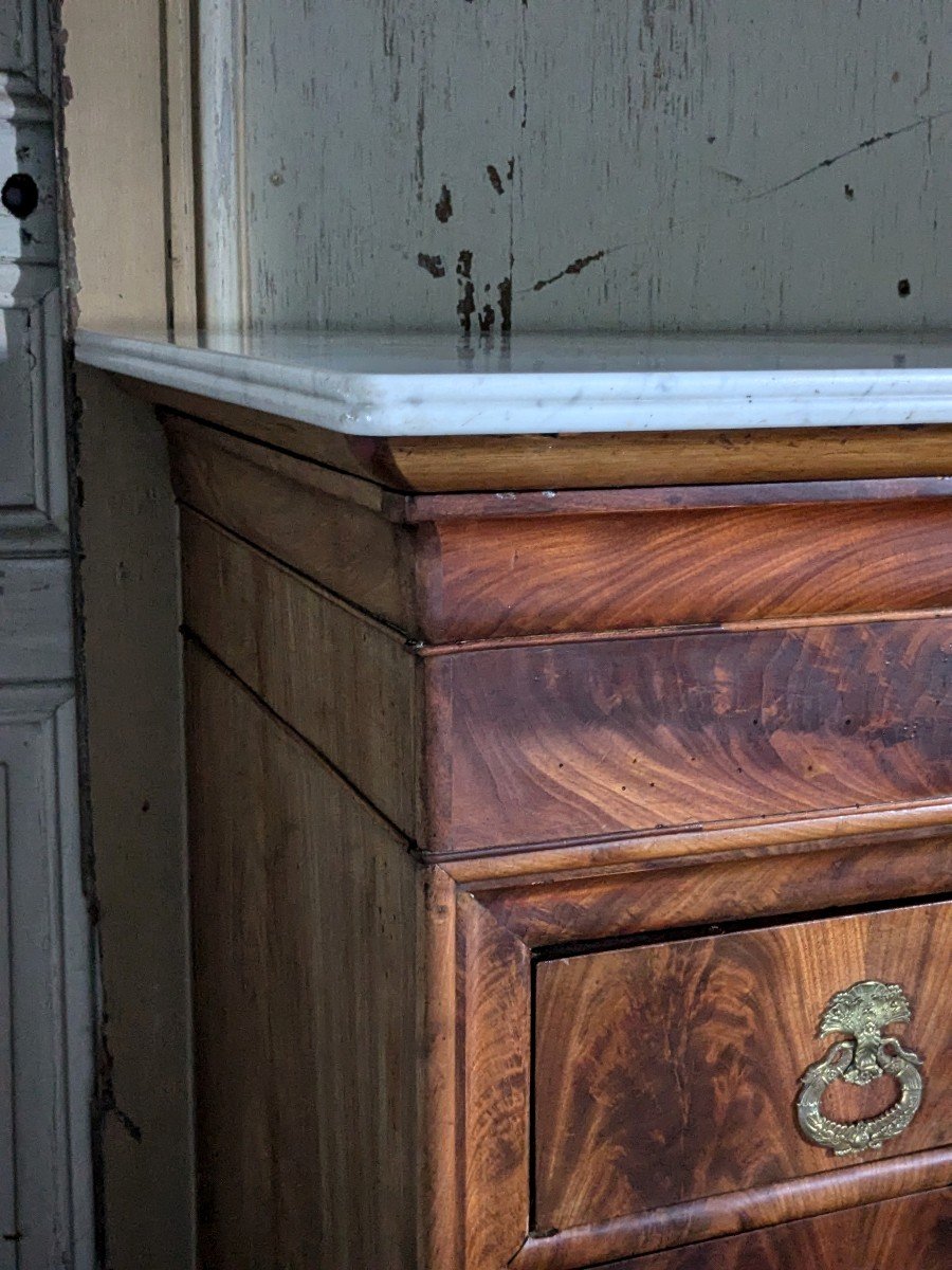 19th Century Secretary Chest Of Drawers-photo-4