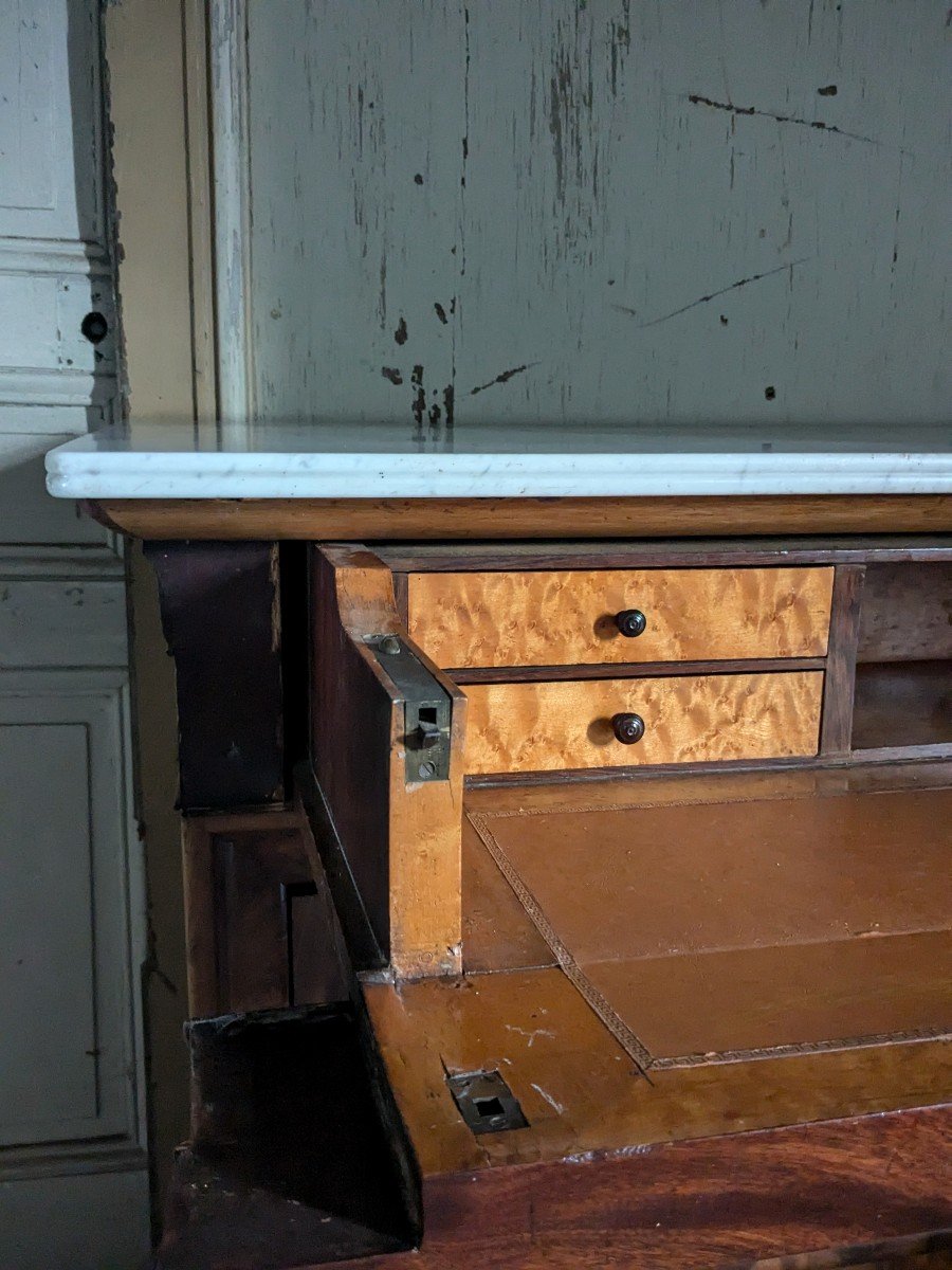 19th Century Secretary Chest Of Drawers-photo-4