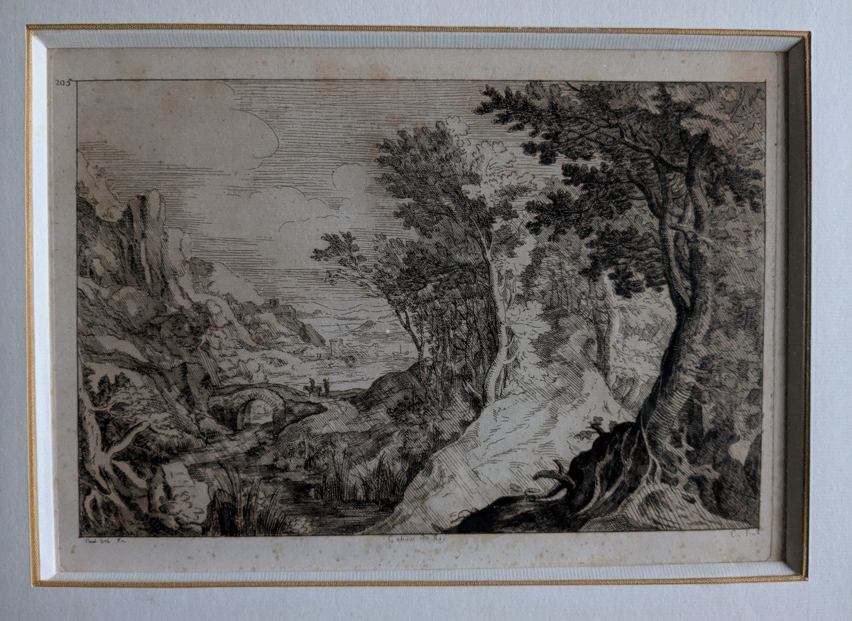 Paire De Gravure  "cabinet Du Roy"-photo-2