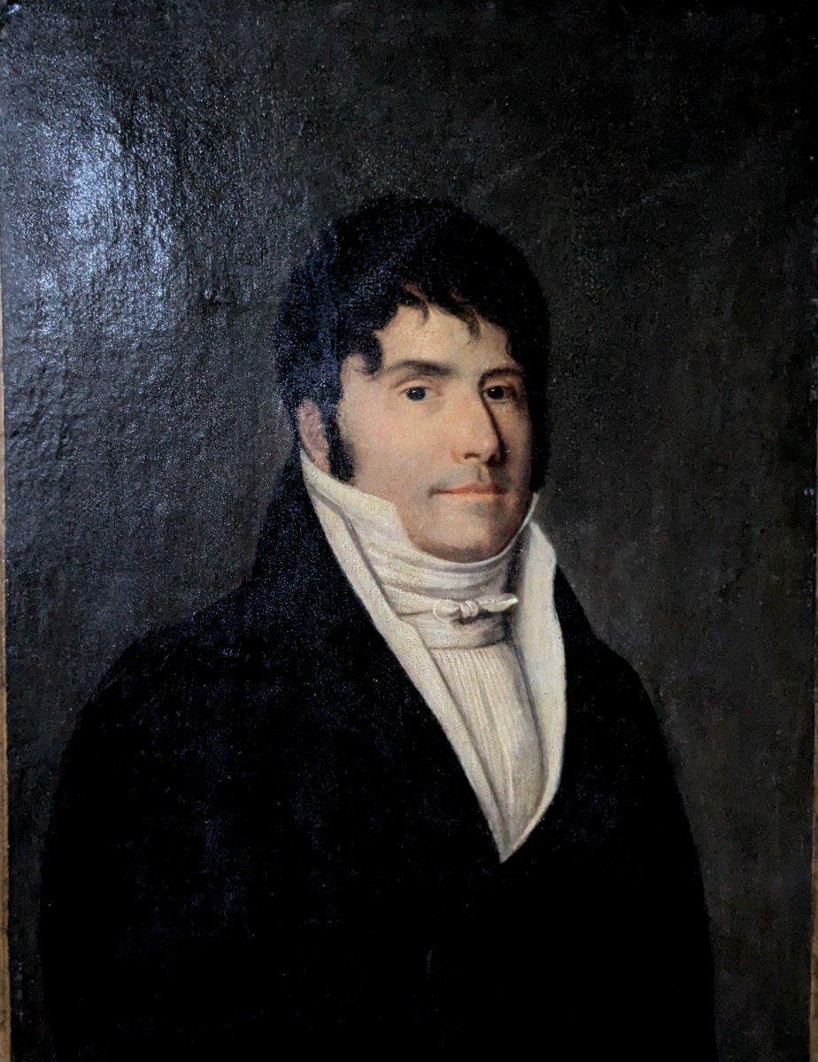 Portrait Of A Man Of Quality, Early 19th Century-photo-2