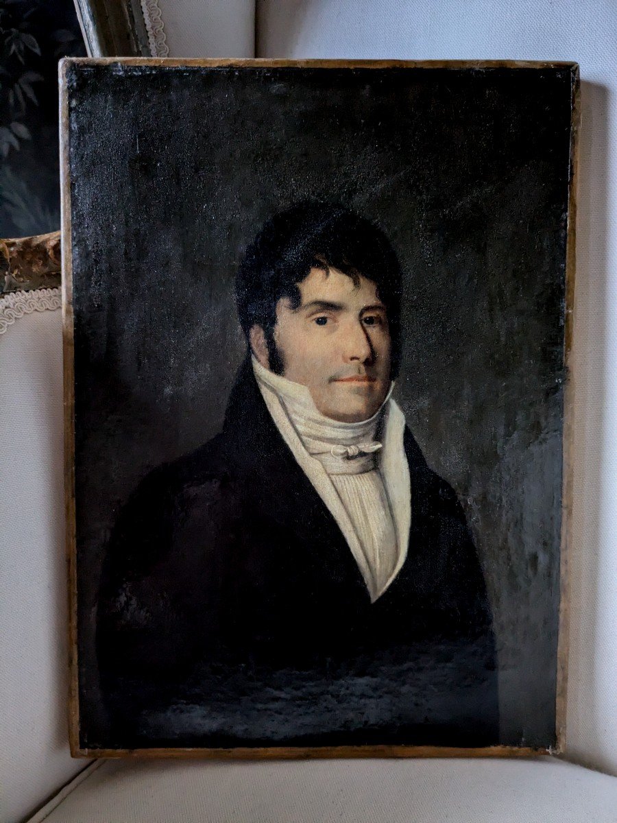 Portrait Of A Man Of Quality, Early 19th Century