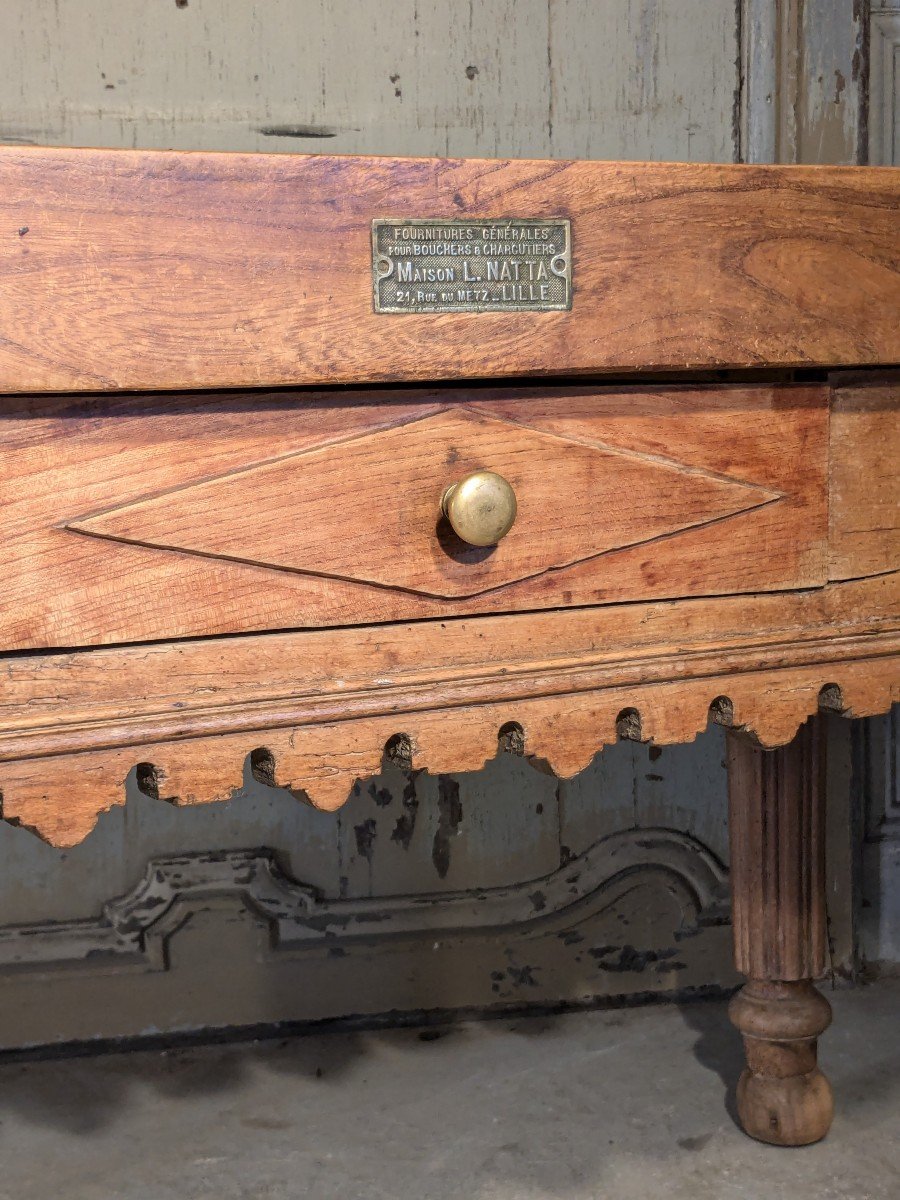 Butcher's Table, 19th Century-photo-3