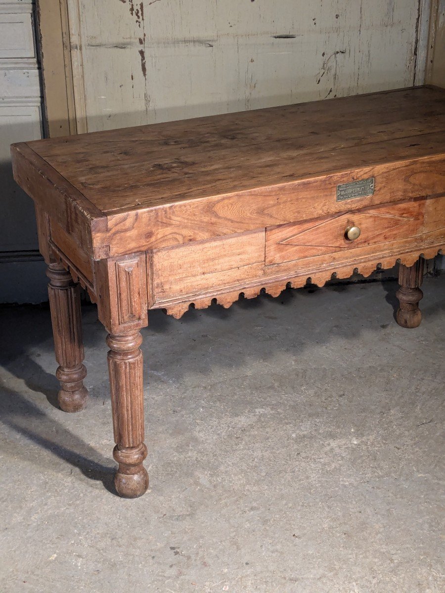 Butcher's Table, 19th Century-photo-4