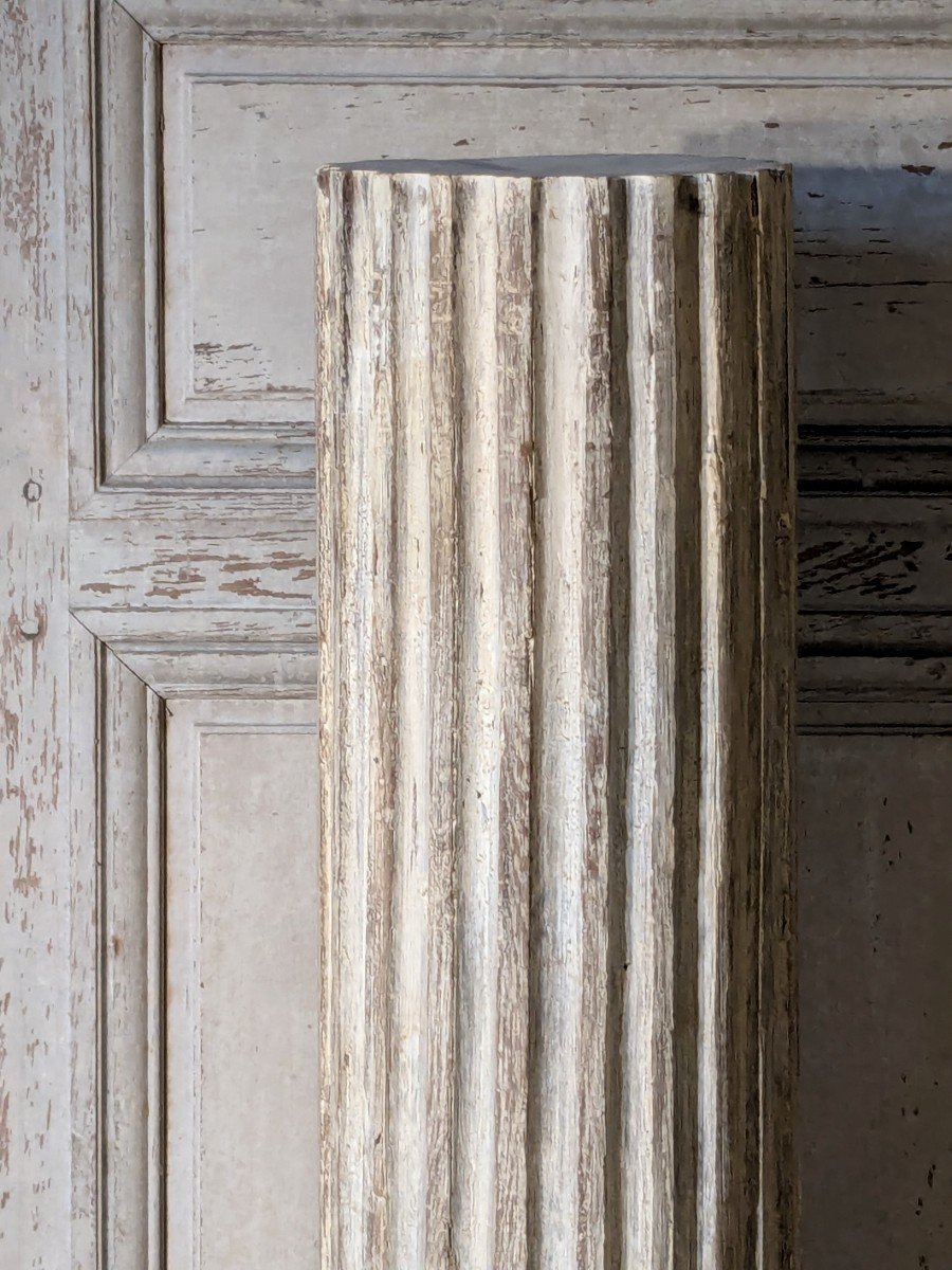 18th Century Oak Column-photo-2