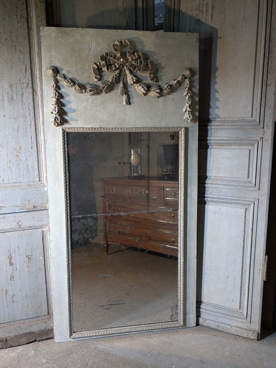 Large 18th Century Woodwork Trumeau