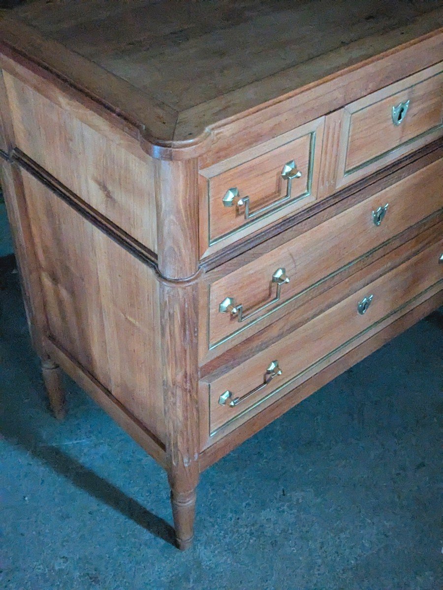 Small Louis XVI Chest Of Drawers, 19th Century.-photo-1