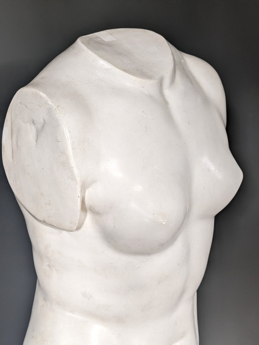 Venus Of Cnidus, Plaster 20th Century-photo-2