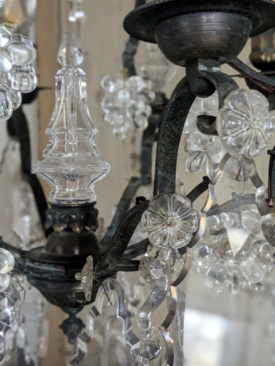 Large Chandelier With Tassels-photo-3