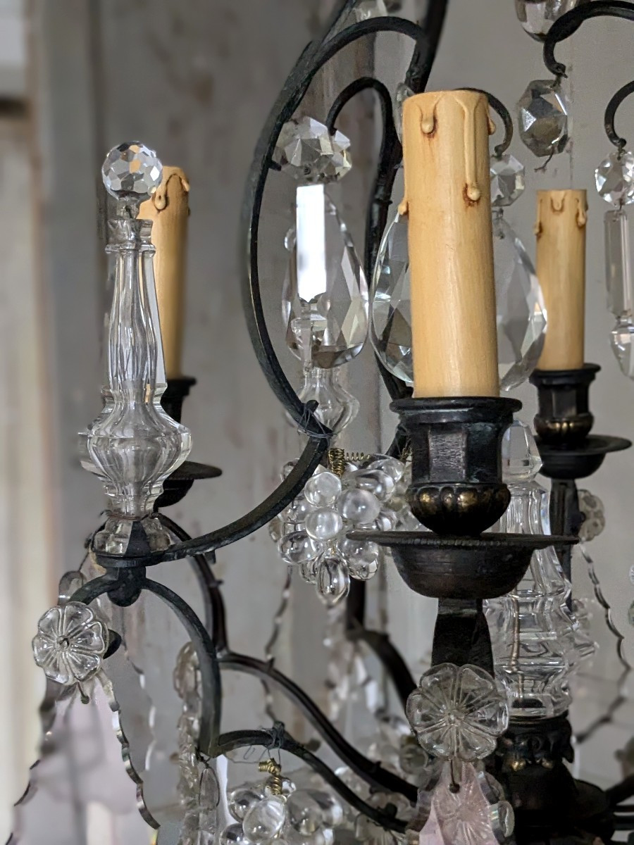 Large Chandelier With Tassels-photo-4