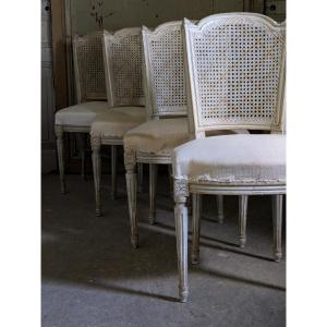 Suite Of 4 Louis XVI Style Chairs