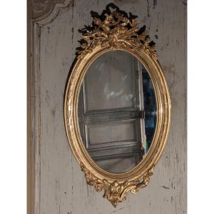 Large 19th Century Louis XVI Style Mirror