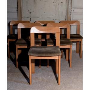 Suite De Six Chaises 1960