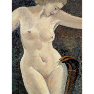 Art Deco Female Nude, 20th Century