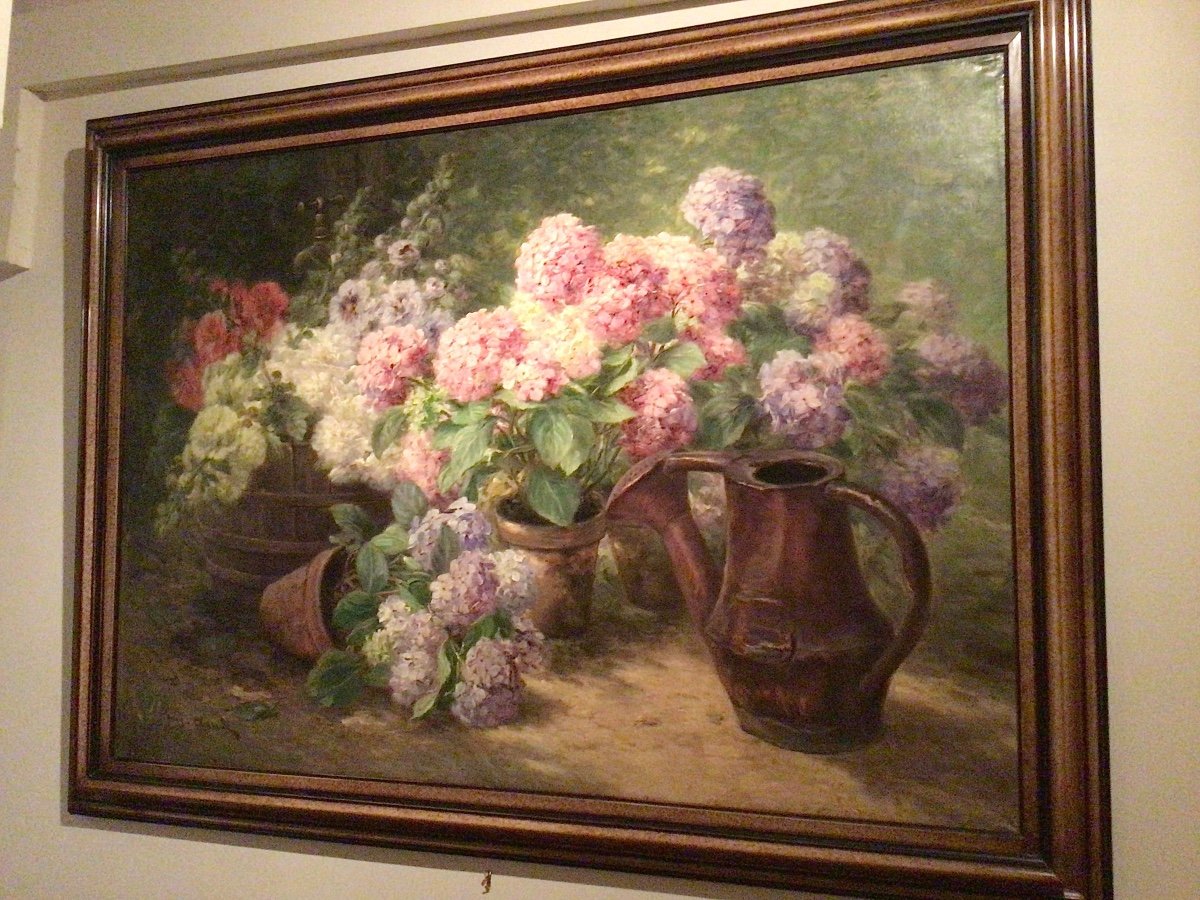 Nature morte aux fleurs par Eugène Claude (1841-1922)