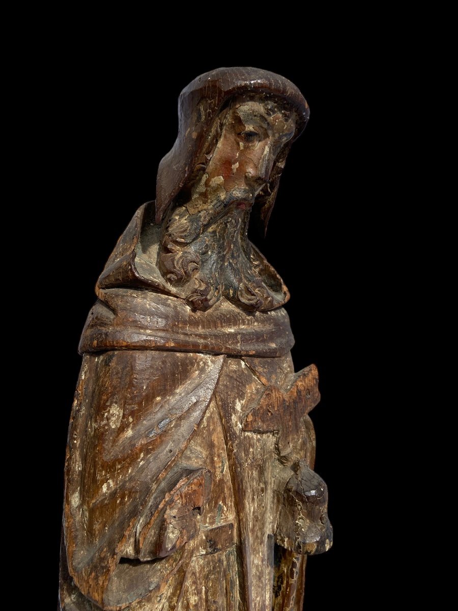 Sculpture Of Saint Anthony (the Great) -  Brussels – Ca. 1480 -photo-7