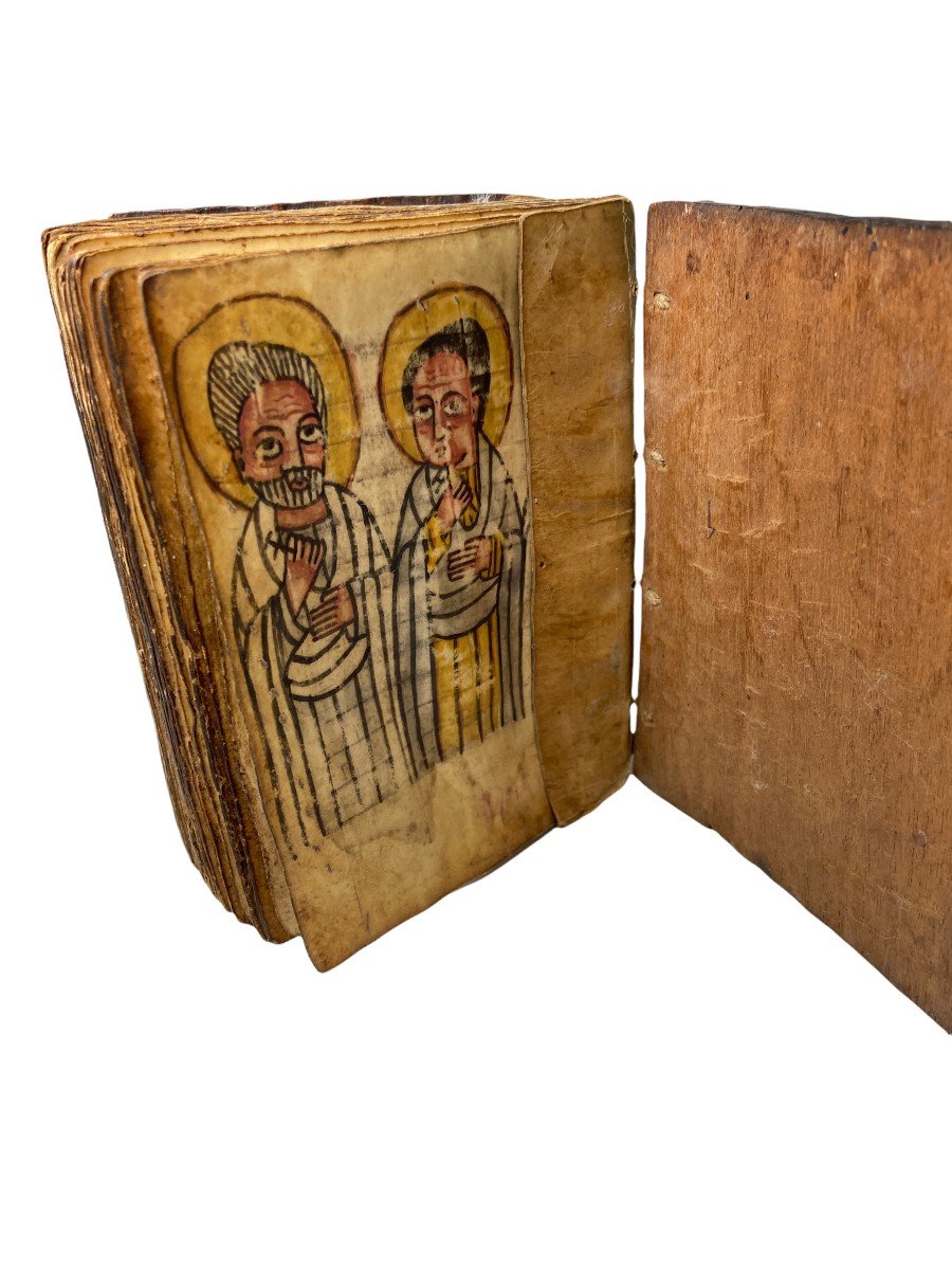 An Illustrated Ethiopian Bible, 19th Century-photo-2