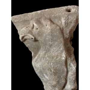 An Etruscan (italian) Marble Fragment - 4th Century Bc