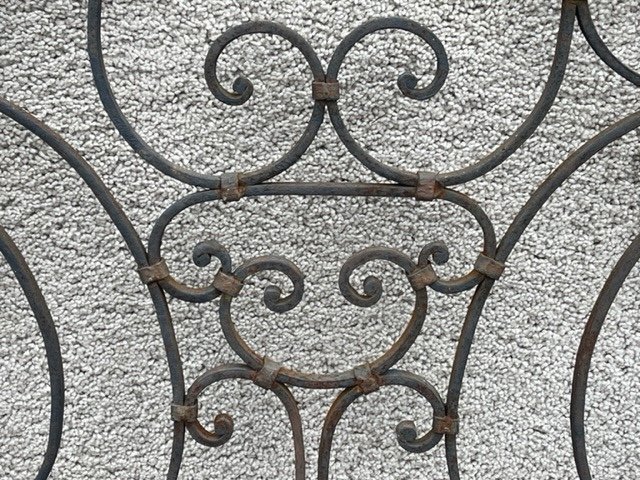 Paire De Portes Fer Forgé-photo-2